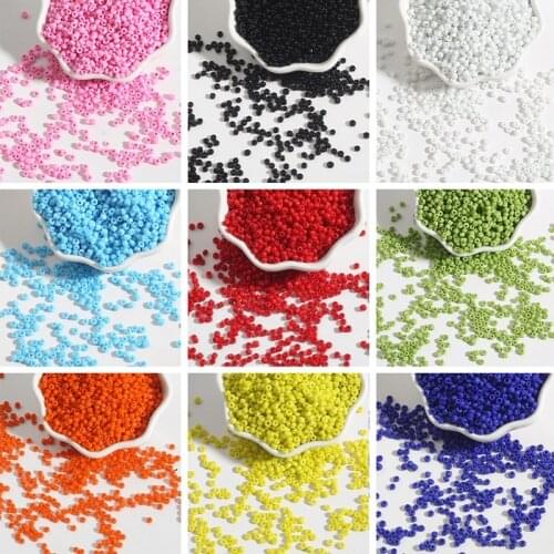 2mm 3mm 4mm Seed Beads Small DIY Beads For Kids Jewelry Making Spacer Loose Beads Small Glass Beads Charm Czech Beads
