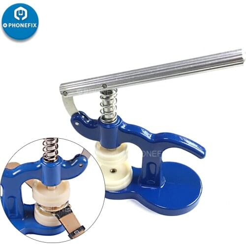 Watch Case Cover Press Tool Watch Battery Replacement Fitting Dies Watch Back Closer Plastic Case Crystal Glass Closing Machine