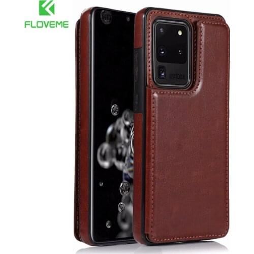 Card Slots Leather Wallet Case For Samsung Galaxy A51 A71 S20 Plus S20 Ultra S8 S9 S10 Plus S10E Note 20 9 10 A30 A50 A70 Cover