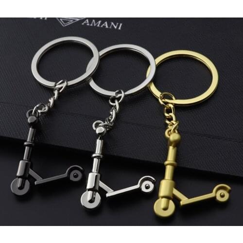 Childrens Bicycle Keychain Scooter Key Chain Car Childrens Bicycle KeyRing Customized Gifts K4250