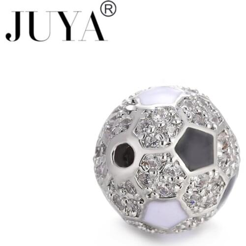 Metal Ball Beads DIY Football Beads Jewelry Making Findings Supplies Ali Moda Accessories Natural Stones Pearls Jewelry 2019 New