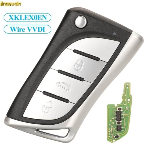 Jingyuqin 5pcs XKLEX0EN VVDI2 Mini Key Tool For VVDI Xhorse Wire Remote Car Key Control Universal 3 Buttons