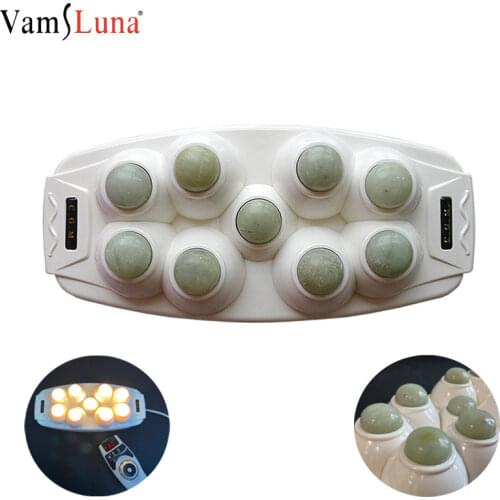 Natural Jade Heat Therapy Massager Physical Therapeutic Device For Body Ten Massage Point Relaxation and Muscle Stimulator