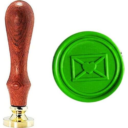 Love Letter Wax Seal Stamp Set Vintage Classical Wax Stamp Kit for Cards Envelopes, Invitations, Wine Packages