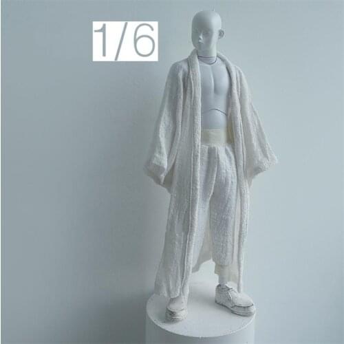 New Arrival Scale 1/6 White Coat For Mostly Mainstream 12 Inch Doll Soldier Action Collectable For Fans