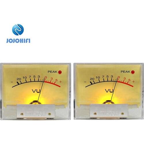 Driver Board / 1pcs VU Meter / 2pcs VU Meters TN-65F External PEAK Lamp Power Amplifier Table Head op amp Mixer level lamp peak