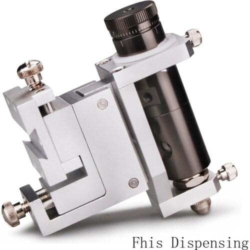 Three Dimensional Fine Adjustment Dispensing Support Dispensing Valve 30cc 50cc Needle Cylinder Aluminum Alloy Fixed Bracket