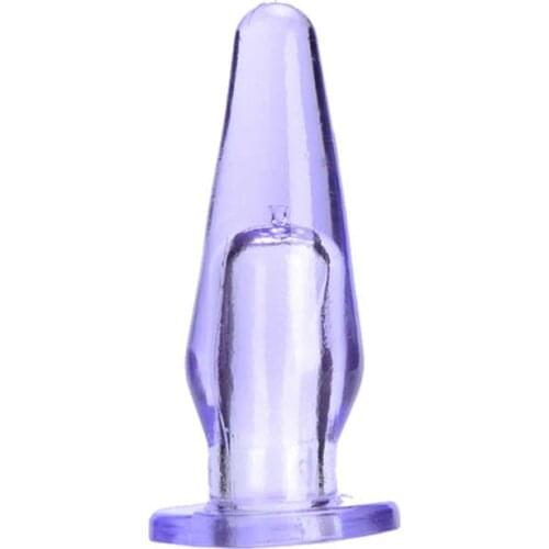 G Spot Bullet Vibrator Insert Anal Shower Prostate Sex Machine Comfortable Butt Plug Glass Lubrication Clean Tail In The Ass E96