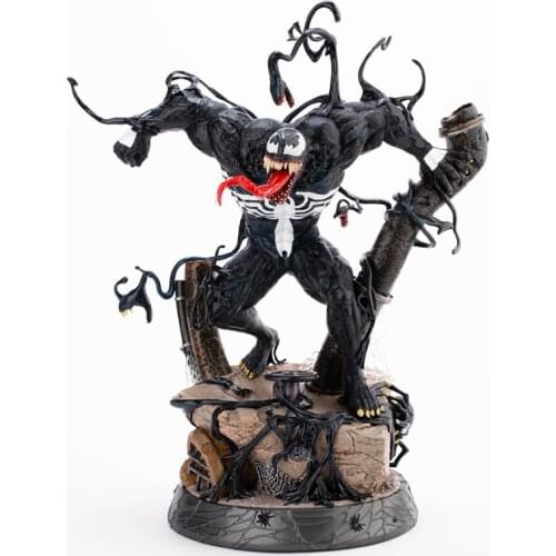 High Quality Marvel Character Venom Statue Figure Toys 38cm
