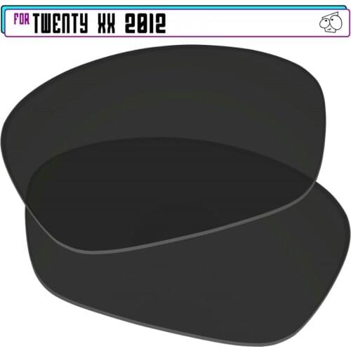 EZReplace Polarized Replacement Lenses for - Oakley Twenty XX 2012 Sunglasses - Black