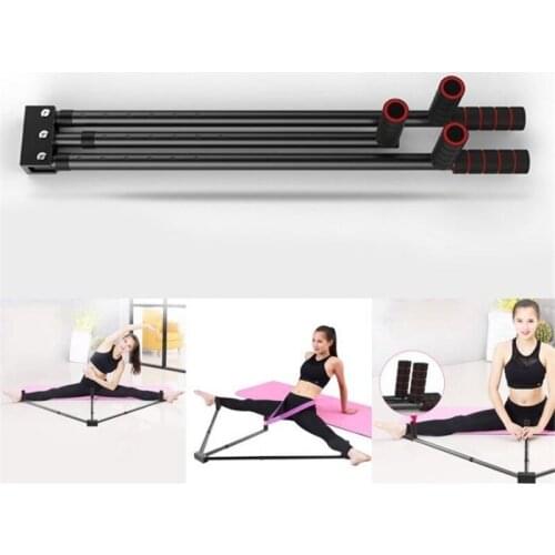 Iron Leg Stretcher Adjustable 3 Bar Legs Extension Split Machine Flexibility Training Tool For Ballet Balance Fitness Equipment