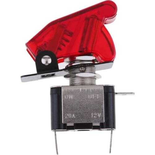 12V 20A LED Toggle Switch Racing SPST ON/OFF for Car Truck