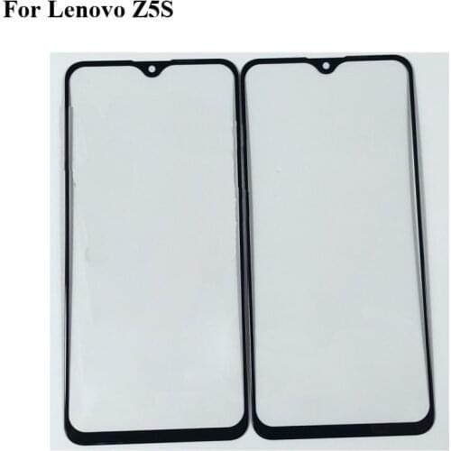 2PCS For Lenovo Z5S Touch Screen Glass Digitizer Panel Front Glass Sensor For Lenovo Z 5s L78071 Without Flex LenovoZ5S