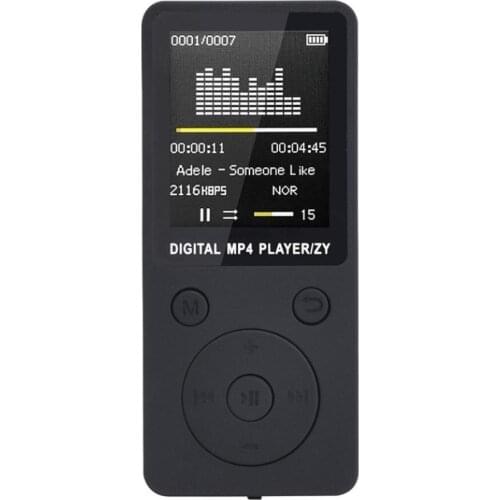 2019 Fashion Portable MP3 Lossless Sound Music Player FM Recorder