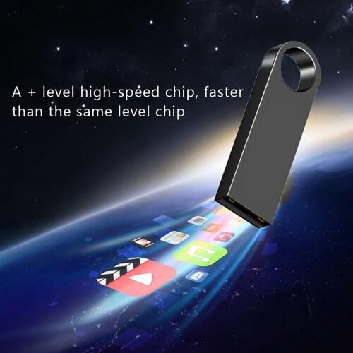 4/8/16/32G U Disk Creative Metal Mini U Disk For Car Music Video, Portable And Durable U Disk Flash DriveHigh Quality Drive