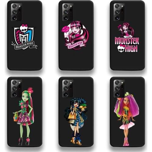 Monsterses High school Girl Phone Case For Samsung Galaxy Note20 ultra 7 8 9 10 Plus lite M51 M21 M31S J8 2018 Prime
