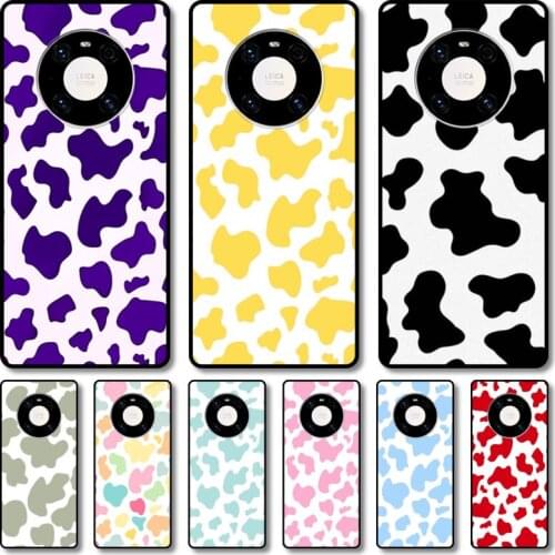 Cute cows Phone Case For Huawei mate 40 30 10 20 40 8 9 Lite Z Pro RS black cell shell