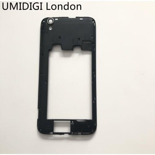 UMIDIGI London Used Back Frame Shell Case + Camera Glass Lens For UMIDIGI London MT6580 Quad Core 5.0inch Smartphone