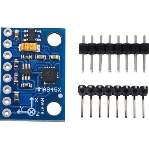 GY-45 MMA8452 Module Digital Triaxial Accelerometer High-precision Inclination Module