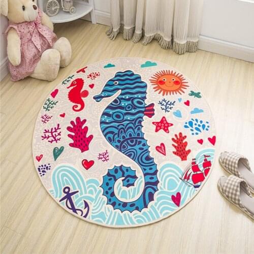 Baby Crawling Play Mat Bedroom Decor Soft Floor Kids Rug Bathroom Carpet Chair Pad Anti-slip Blanket Toys for Childrens Mat