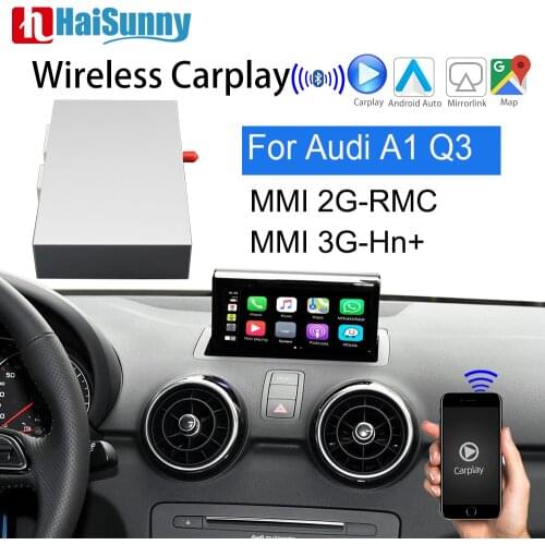For Audi A1 Q3 MMI Wireless CarPlay Decoder Support Auto Multimedia Navigation Reverse Camera 2011 2012 2014 2015 2016 2017 2018