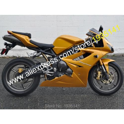 For Triumph Fairing Daytona 675 2006-2008 Daytona675 06-08 Golden Bodywork Motorcycle Fairing Kit (Injection molding)