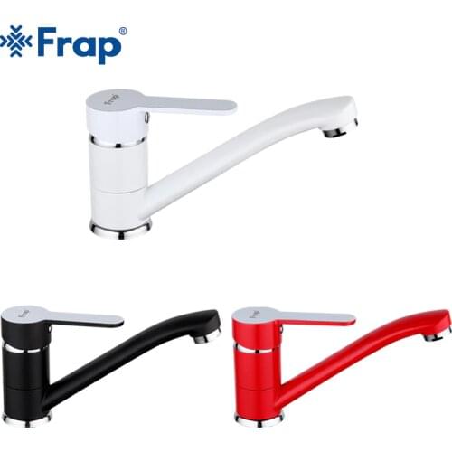 FRAP new modern white black brass kitchen sink faucet water tap kitchen mixer kitchen accessories torneira para cozinha F4541