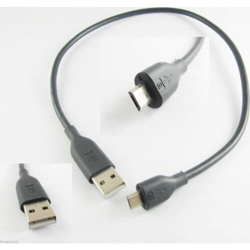 1pcs USB 2.0 A Male To Micro USB B 5 Pin Phone Tablet Data Sync Charge Cable 0.5m