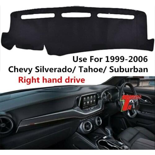 TAIJS Factory Classic Polyester Fibre Car Dashboard Cover For Chevrolet1999-2006 Chevy Silevrado/Tahoe/Suburban Right hand drive
