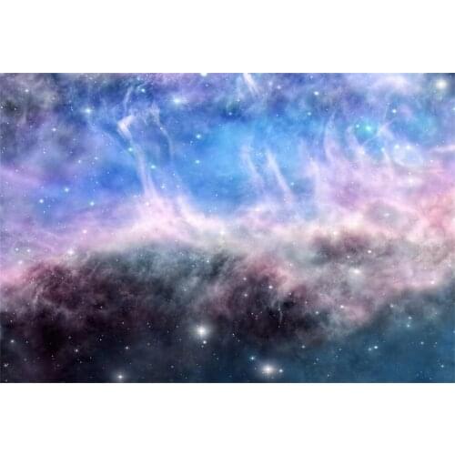 Laeacco Gradient Starry Party Fantasy Pattern Wallpaper Sky Scenic Photography Backgrounds Photographic Backdrops Photo Studio