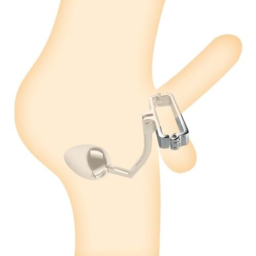 Stainless Steel Metal Anal Hook With Penis Ring For Male Butt Plug Fetish Slave Adult Games Sex Toys Prostate Massager Anal Plug