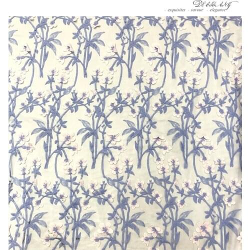 130 cm Cute Fabric Soluble Shabby Lace for Dress,Wedding Flower Fabric Embroidered Diy Handmade Sewing Supplies Sell by 1Yard