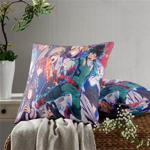 Cartoon Boy Pillow Case Decoration Sofa Cushion Pillow Case Bed Pillow Case Home Decoration Car Pillow Case