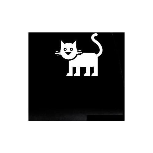 Cute Cat Stickers Decal Car Auto Bumper Bike Decor Unique Art Pattern ZP0298