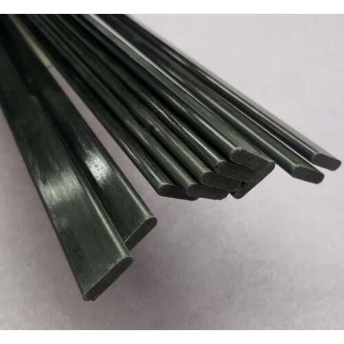 0.8mm*25.4mm*1000mm carbon fiber bar/ strip