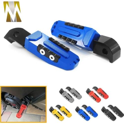 Motorcycle Rear Pedal Footrests Passenger Foot Pegs Nail Accessories For YAMAHA TMAX 500 530 TMAX500 T-MAX 530 2012-2019 2020