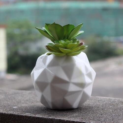 Silica Gel Silicone Mold Mini Flesh Plant Ceramic Ball Dome Potted Pots 3D Vase Mold Moulds CIQ,EEC,CE / EU PRZY Eco-friendly