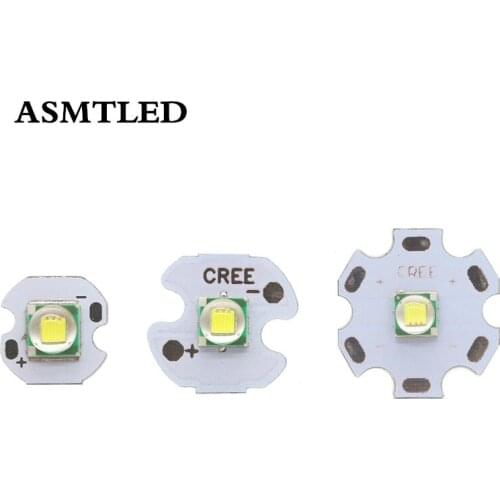 SMD 5050 CREE XML XM-L T6 LED U2 1-3W 3.2V-3.4V White High Quality LED Aluminum Substrate Chip Using 10mm 16mm 20mm PCB