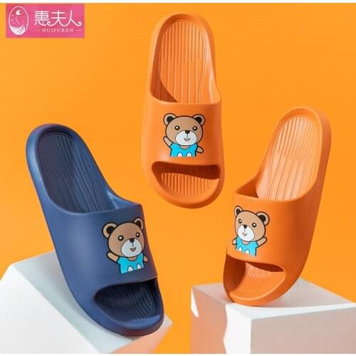 Cartoon slippers female home lovers lovely bathroom bath home bear slippers male shoes woman women slippers