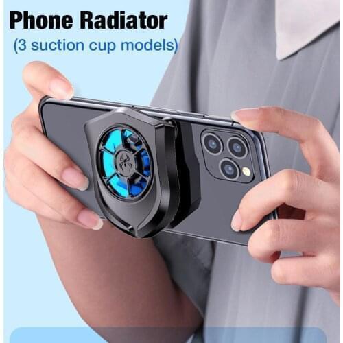 Universal Mobile Phone Radiator Gaming Phone Cooler Portable USB Powered Fan Holder Heat Sink For iPhone SamsungHuawei Xiaomi