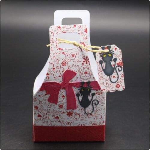 YINISE 1671 Candy Boxes Metal Cutting Dies For Scrapbooking Stencils DIY Album Cards Decoration Embossing Folder Die Cuts CUT