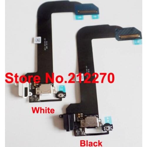 YUYOND Free DHL EMS Original New Charging Charger Dock Port Audio Jack Flex Cable For iPod Touch 6 Black/White Wholesale