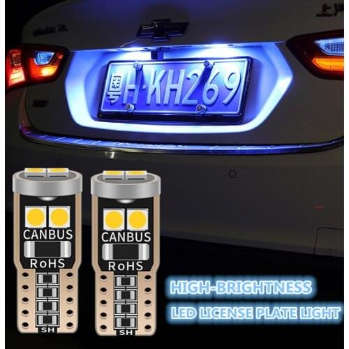 2 PCSLED Canbus T10 W5W Car LED Light Bulb For VW Scirocco Passat B6 B7 Jetta Golf 5 6 7 MK5 CC Tiguan Polo Auto Interior Lamp