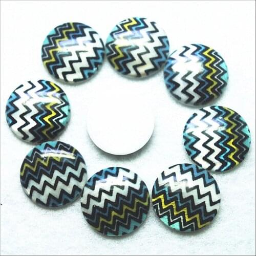 30pcs natural shell cabochons round shape size 20mm white shell with print drawing loose diy jewelry beads mother of pearl whole