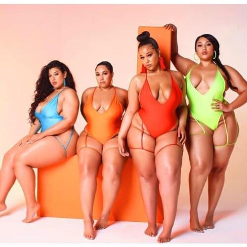 BSEKCEE Plus Size Swimwear