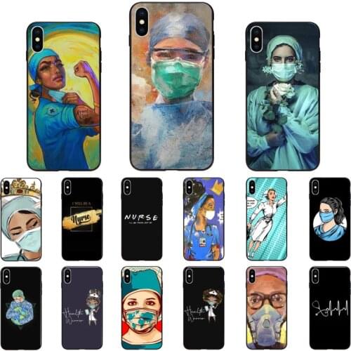 Medicine Nurse Doctor Phone Case For iphone 12 Pro Max Case For iPhone 11 Pro Max XS MAX XR SE2 8 7 6S Plus X