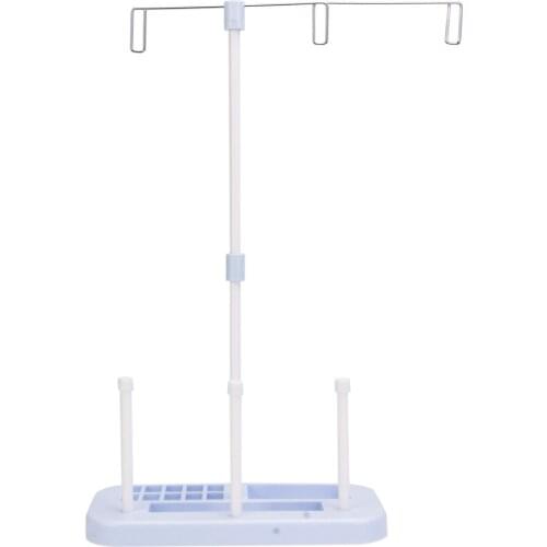 Thread 3 Spool Holder Stand Rack Sew Quilting for Home Sewing Machine Spool Stand Holder Sewing Product Organizer Green