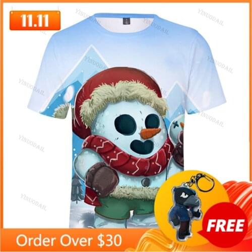 Childrens Wear Shooting Game 3d Swearshirt Boys Girls Tops Kids T-shirt Browlers VOID GENE Leon T-shirts Teen Clothes