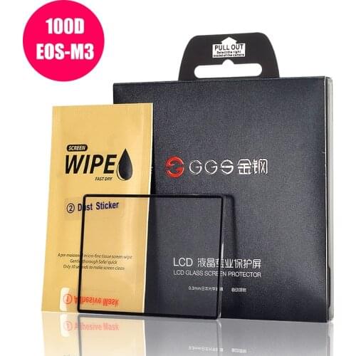 GGS IV 0.3mm For Canon EOS M3 LARMOR Professional Screen Protector Japanese Optical Glass LCD Screen Protector Cover Camera DSLR