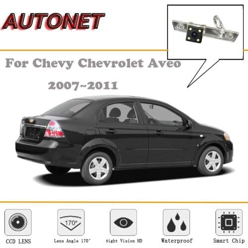 AUTONET Rear View camera For Chevy Chevrolet Aveo 2007~2011/CCD/Reverse Camera/Night Vision/Backup Camera/license plate camera